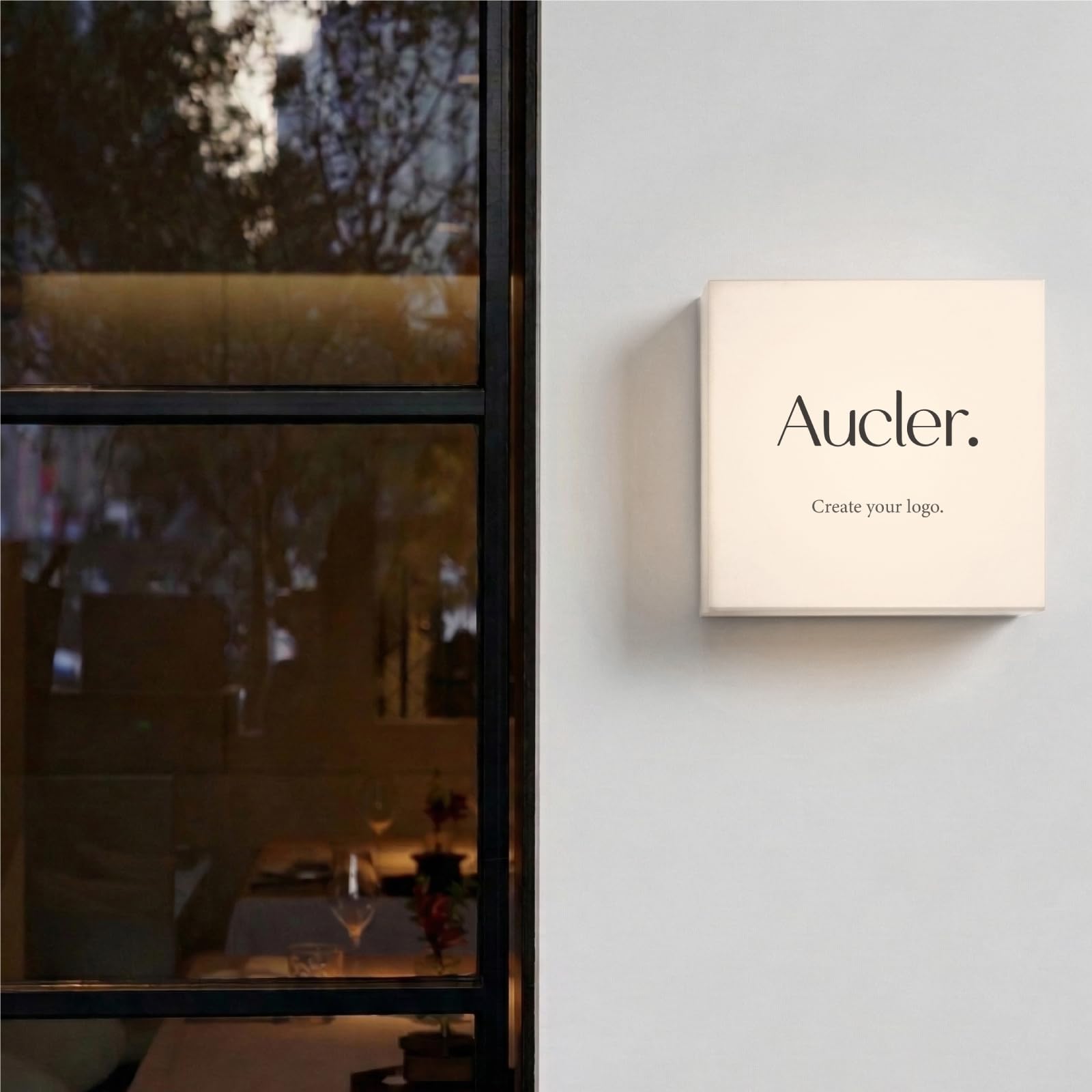 Amazon.co.jp: Aucler 電飾看板 屋内/屋外用 防水 電源内蔵 飲食店